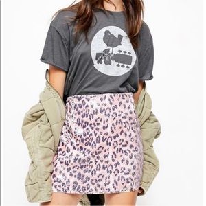 Free people sequin Mini Skirt